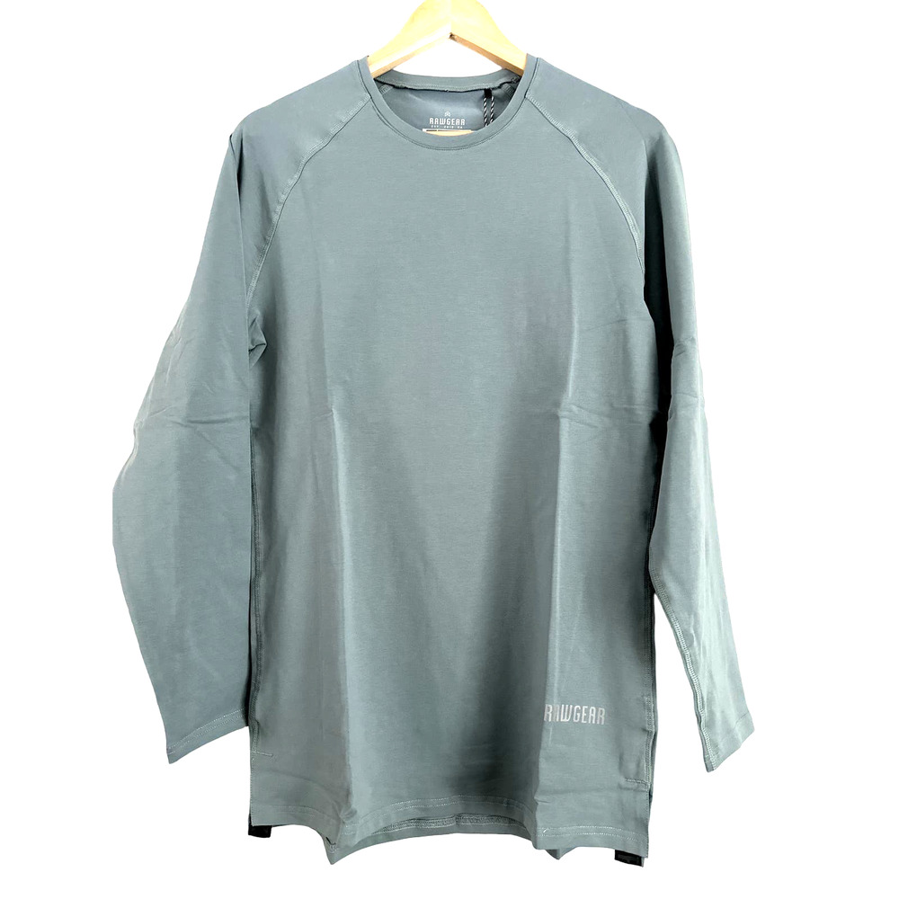 RAWGEAR Elite Raglon Long Sleeve-Size Medium Men-Color:Dusty‎ Green-NWT - Picture 2 of 10
